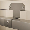 12 Gauge Aluminum Shipping Container Steel Stud Framing Brackets Kit Sea Can Modification No-Weld Interior Wall Mount Bracket