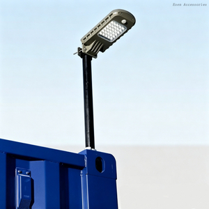 20W Wireless Shipping Container Solar Light IP65 Waterproof Solar LED Powered Street Light with PIR Motion Sensor