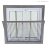 Popular Modern Customized Aluminium Shipping Container Anti-theft Sliding Window with Security Grill 