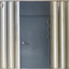 Industrial Steel Security Shipping Container Personnel Door Man Door with Extension Drip Plate