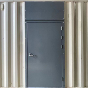 Industrial Steel Security Shipping Container Personnel Door Man Door with Extension Drip Plate