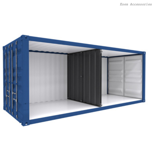Heavy Duty No Welding Shipping Container Internal Partition Wall Removable Steel Container Divider Wall for Custom Space