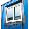 Popular Modern Customized Aluminium Shipping Container Anti-theft Sliding Window with Security Grill 