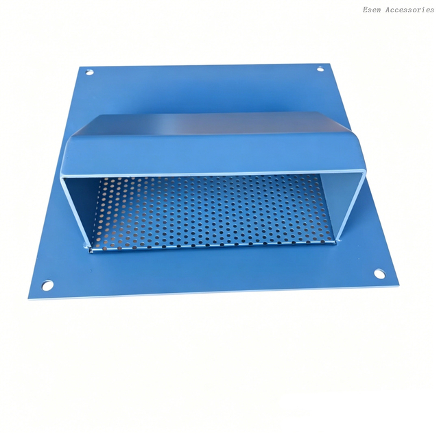 Sea Shipping Container Large Ventilator Metal Steel Air Vent Cover with Rainproof Hood, Insect Screen